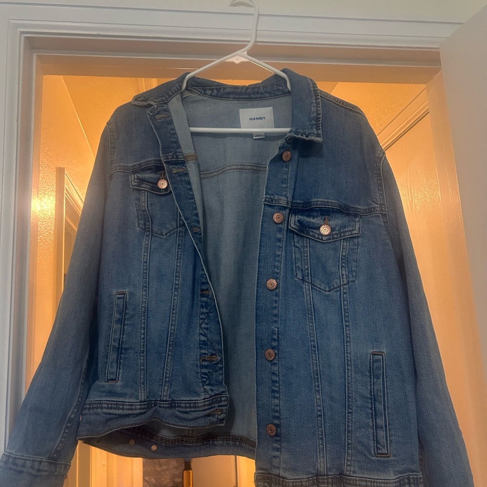 Old Navy Blue Jean Jacket Classic Denim Style